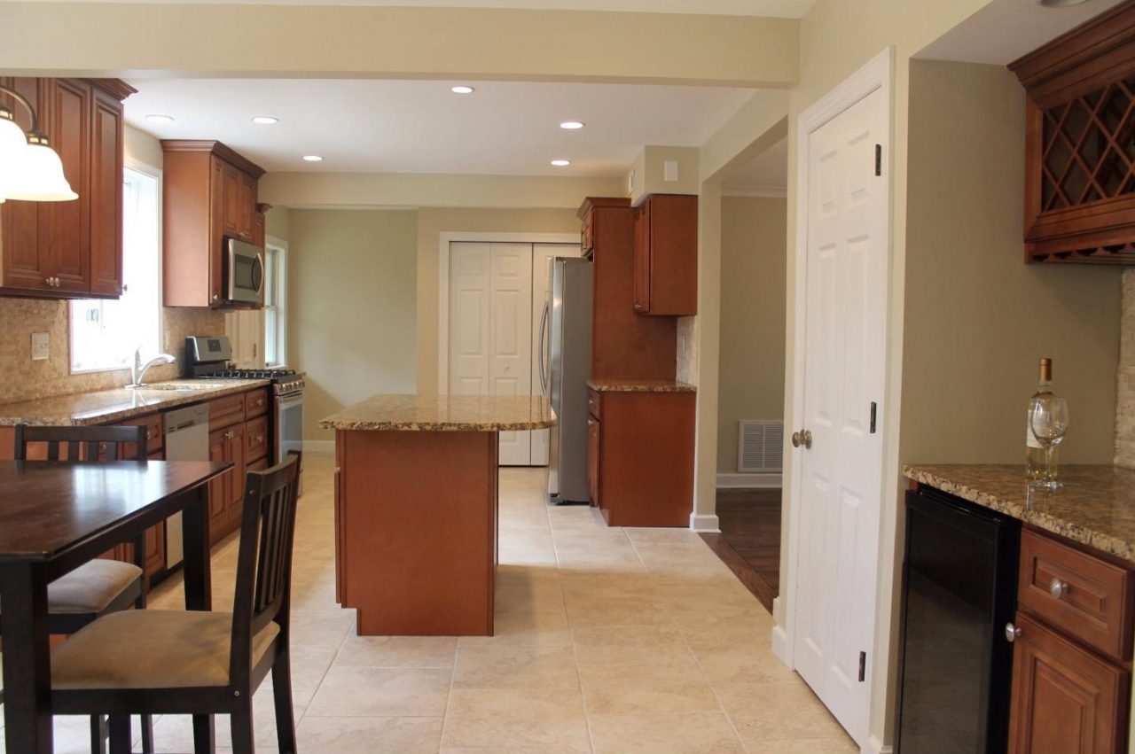 extended kitchen